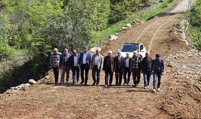 Köyde ulaşım çilesi bitiyor