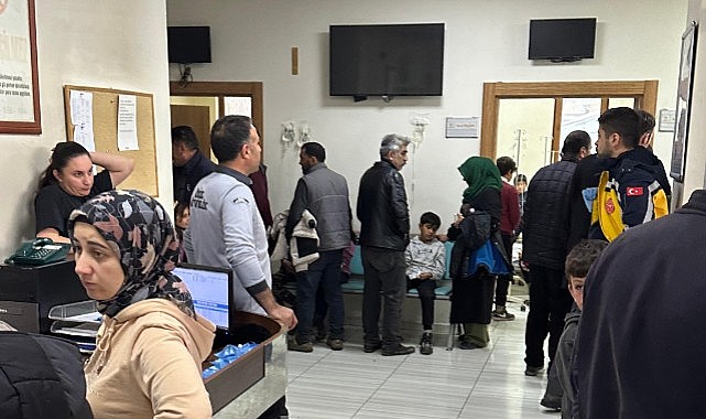 Öğle yemeği hastanelik etti: 110 öğrenci zehirlendi