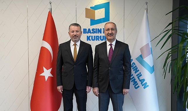 Rektör Kırışık'tan Basın İlan Kurumu Genel Müdürü Erkılınç'a Ziyaret