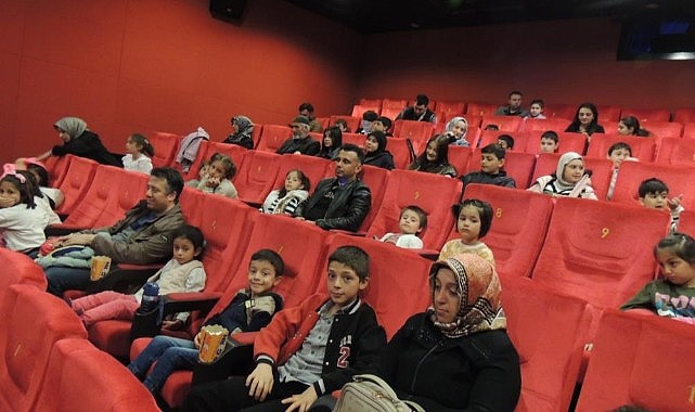 Şehit ve gazi çocukları 23 Nisan’da sinema etkinliğinde buluştu