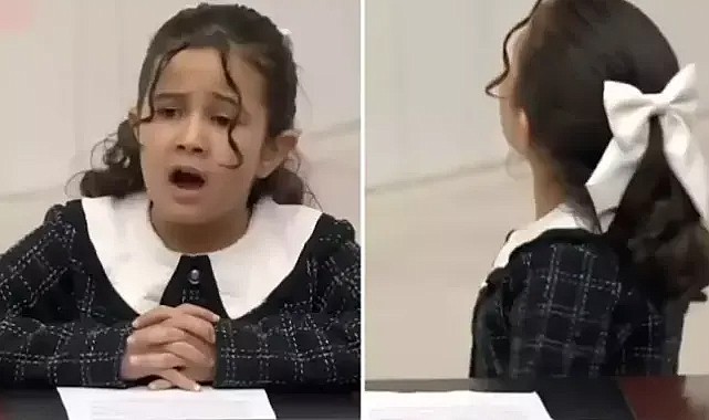 TBMM'deki 23 Nisan oturumuna küçük kız çocuğunun sözleri damga vurdu