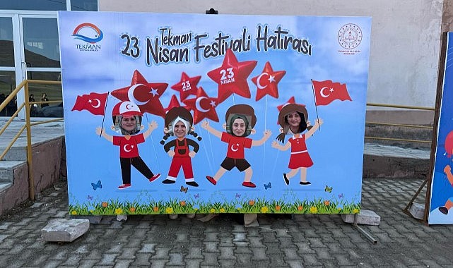 Tekman’da 23 Nisan coşkusu festivale dönüştü