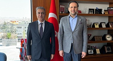 Vali Çiçek, Vekil İncesu ile Ankara'da buluştu