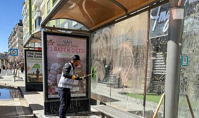 Van Büyükşehir Belediyesinden temizlik seferberliği