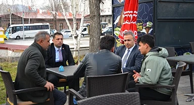 Vatandaşla iç içe bir vali!