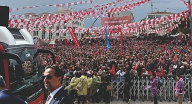 Vekil İncesu Yozgat mitingine katıldı