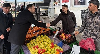 Vekil Koç, Göle'de esnaf ziyaretine çıktı