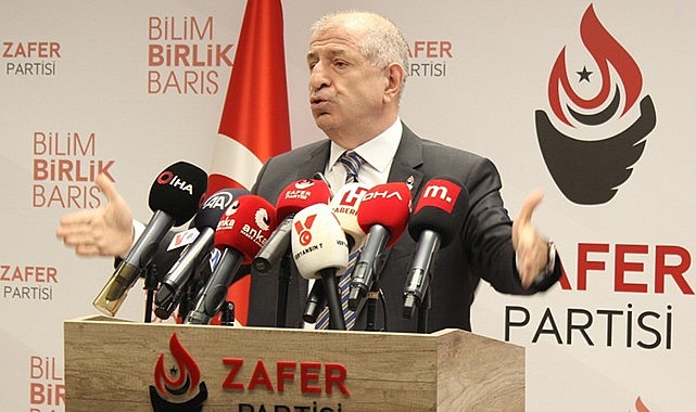Zafer Partisi Genel Başkanı Ümit Özdağ’a 7 yıl 10 aya kadar hapis talebi