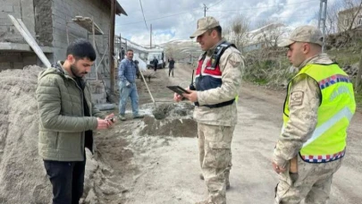 Jandarma köylerde güvenlik çemberini genişletti