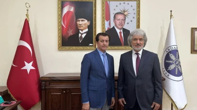 Kurucu Rektörden övgü dolu ziyaret!