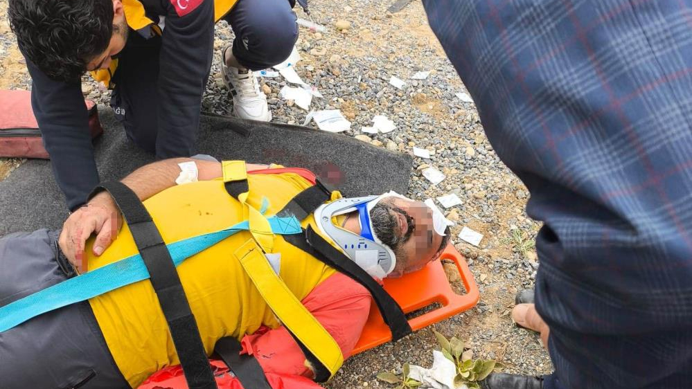 Van'da trafik kazası: 1 yaralı