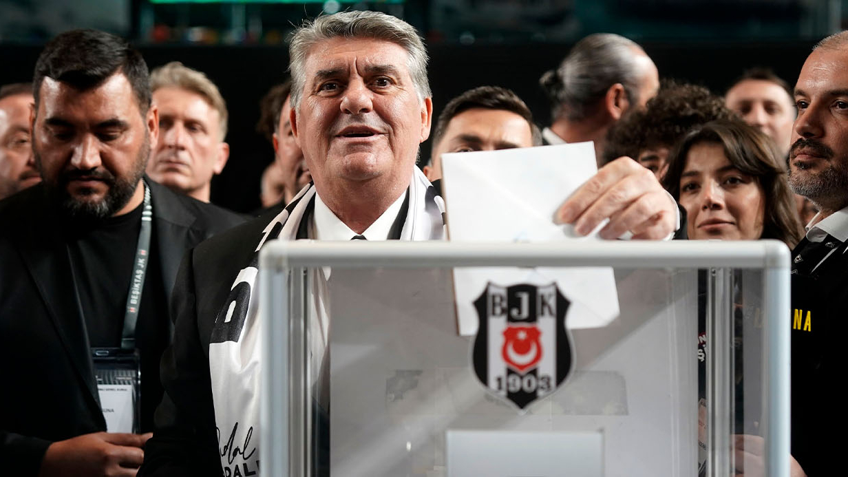 Beşiktaş’ta Serdal Adalı yeniden başkan seçildi