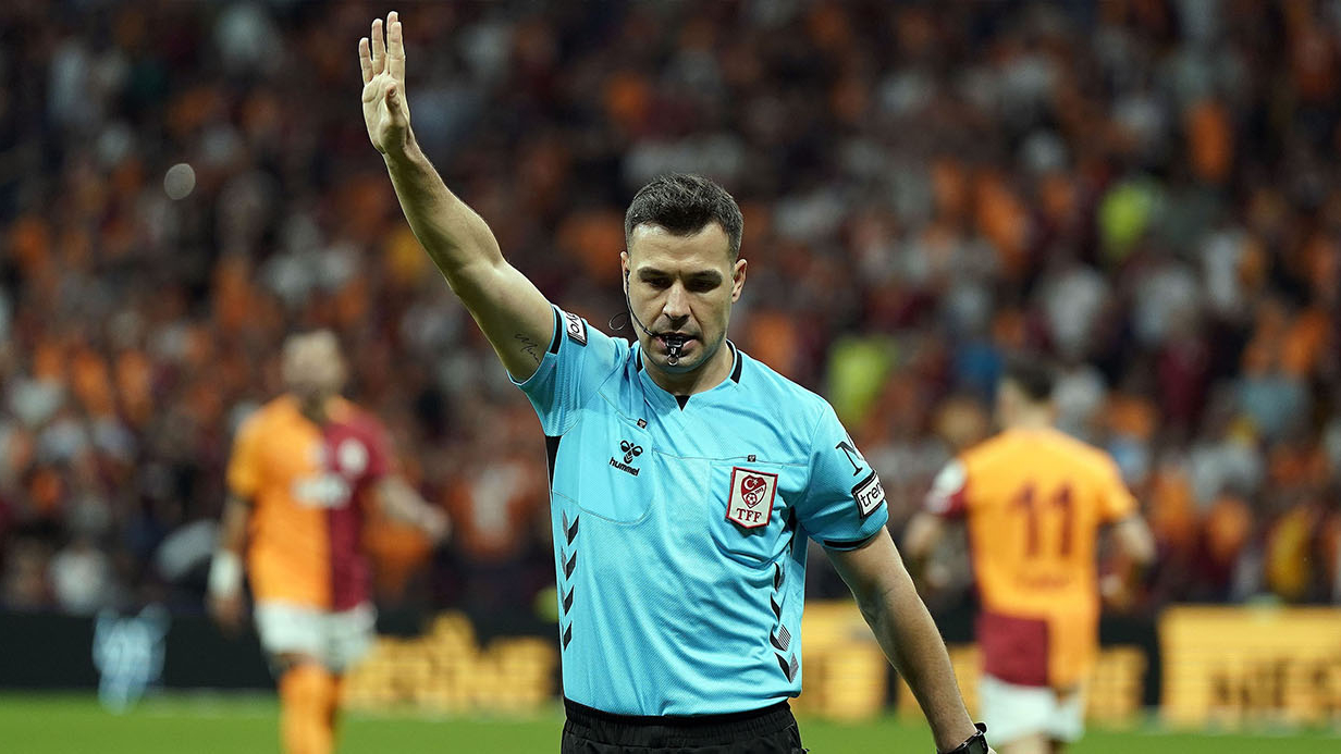 Türkiye Kupası finalinin hakemi Cihan Aydın oldu