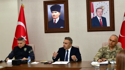 Vali Çiçek: “Şehrimizin huzuru için çalışmaya devam edeceğiz”