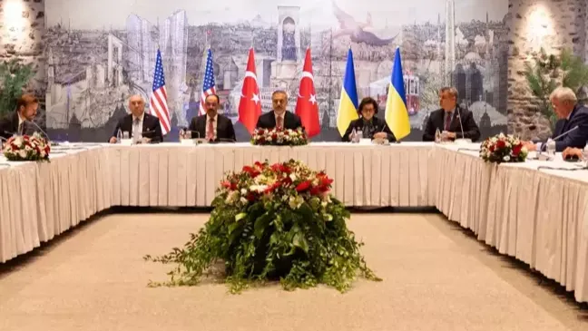 Türkiye-ABD-Ukrayna heyetleri arasındaki görüşme sona erdi