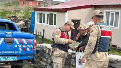 Jandarma köy köy geziyor