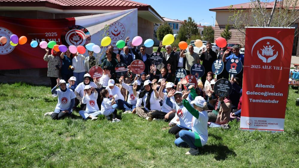 Erzurum'da engelli şenliği renkli görüntülere sahne oldu