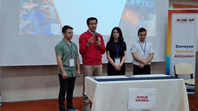 Geleceğin mucitleri projelerini sergiledi