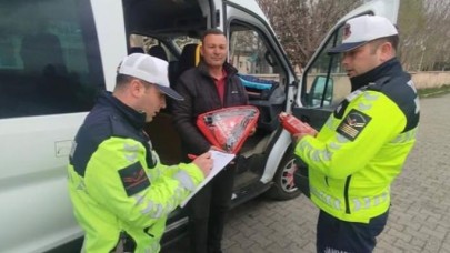 Güvenli ulaşım için denetimler sürüyor