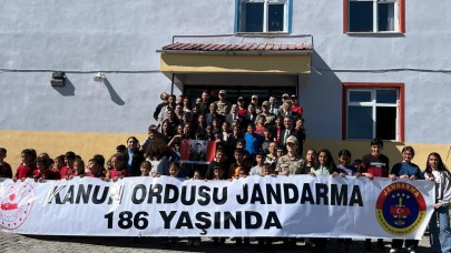 Hanak’ta uçurtmalar jandarma için uçtu