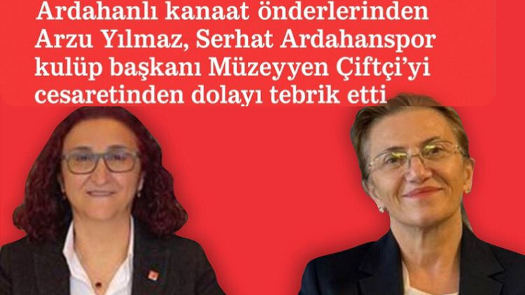 Ardahanlı kadınların cesareti örnek oldu