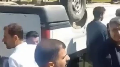 Öğrenci servisi takla attı: 13 yaralı
