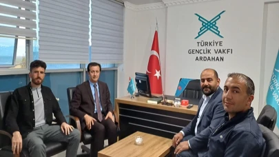 Rektör Emiroğlu TÜGVA’yı ziyaret etti