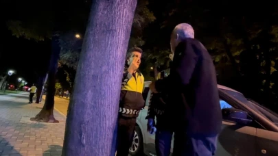 Uygulamayı görünce yaya kaçmayı denedi, yine yakalandı