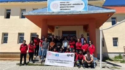 Göle'de afet tatbikatı gerçekleştirildi