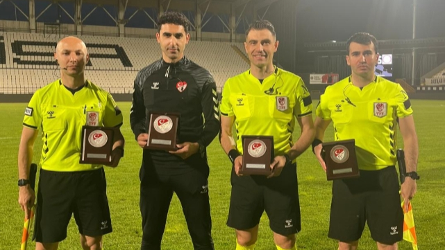 Tarihi finalde Ardahanlı hakem imzası