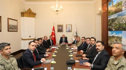 Kars’ta, "İl Güvenlik ve Asayiş Koordinasyon" toplantısı yapıldı