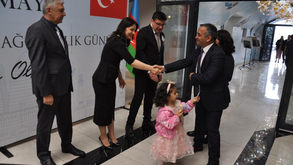 Kars'ta Azerbaycan Bağımsızlık Günü etkinliği