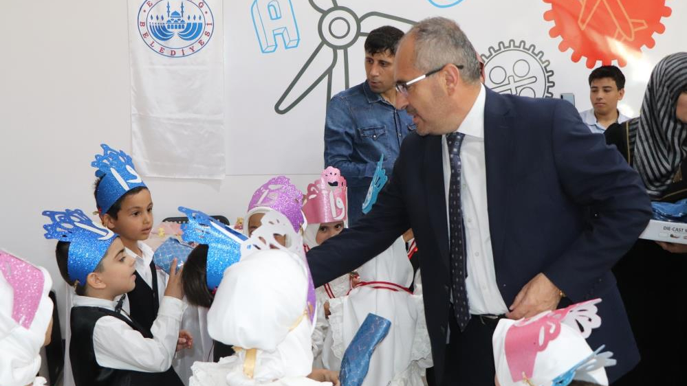 Elazığ’da Kur’an kursunda mezuniyet heyecanı