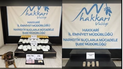 Hakkari'de 51 kilo uyuşturucu ele geçirildi: 6 kişi tutuklandı