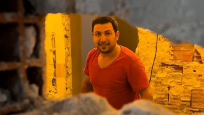 Şaka gibi olay komedyenin başına geldi: Duvarı kırıldı tamirci göründü