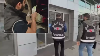 Yeni İBB operasyonundan ilk görüntüler! Kasadan balya balya dolar çıktı