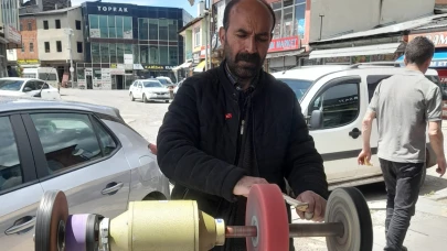 Göle’de el emeği Merdinik bıçakları yeniden hayat buluyor