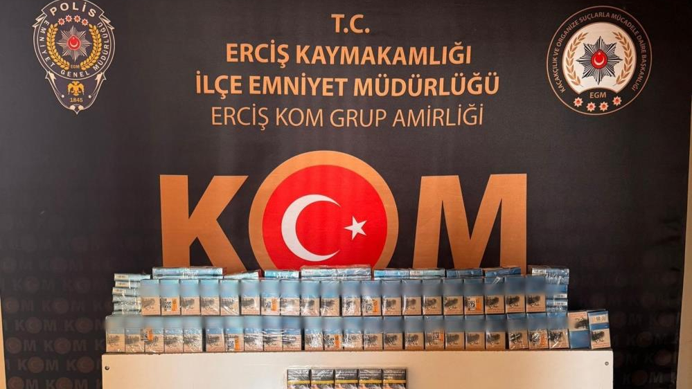 Van'da gümrük kaçakçılığı operasyonu