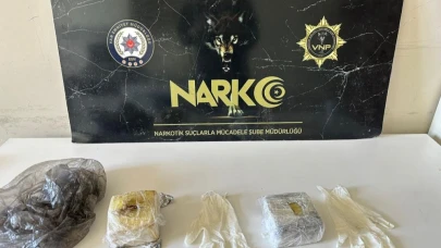Van'da 2 kilo 557 gram uyuşturucu ele geçirildi