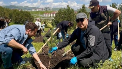 Fidanlar toprakla buluştu