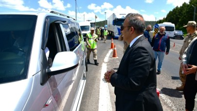 Bayramda yola çıkacak sürücüler uyarıldı!