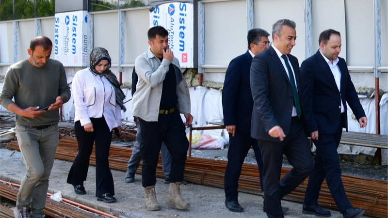 Kamu yatırımları yerinde incelendi