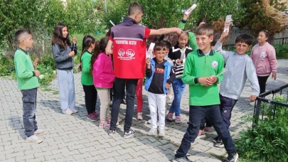 Minik yüreklere kitap sevgisi aşılandı