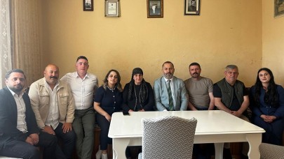 Başkan Aydın, şehit ailesinin bayramını kutladı