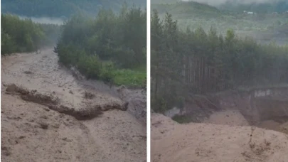 Posof’un köyleri sele teslim oldu