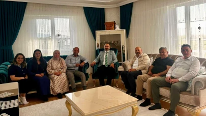 Başkan Aydın’dan Gaziler Derneği’ne Bayram ziyareti
