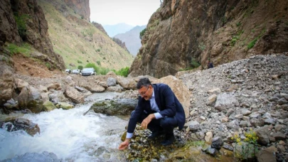 Vali Çelik'ten yayla yolunda inceleme