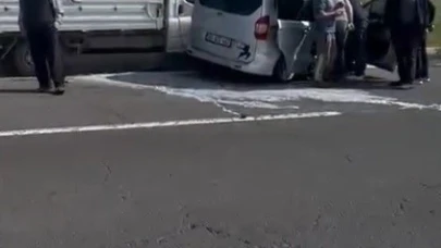 Selim’de trafik kazası: 1 yaralı