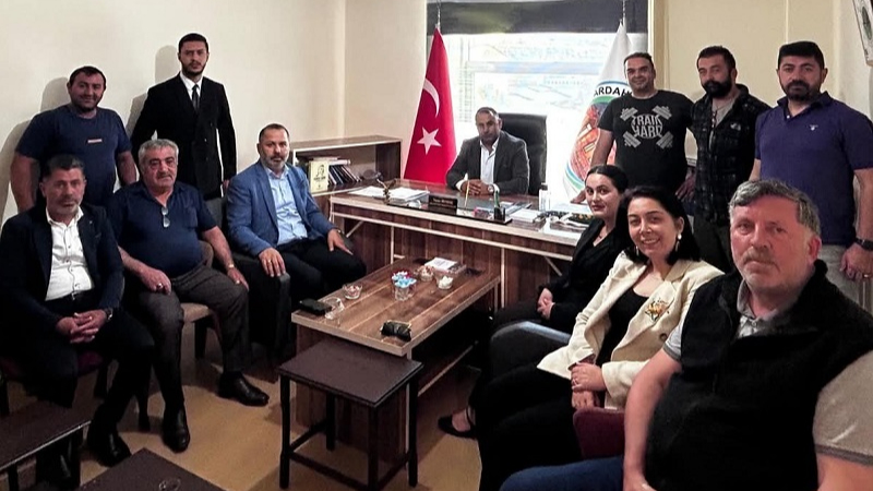 Ak Parti heyeti, Kent Konseyi’ni ziyaret etti
