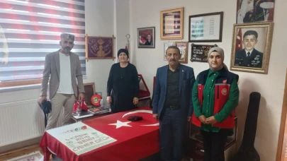 Babalar Günü’nde Şehit yakınları ve gaziler unutulmadı